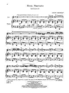 Hora Staccato von Grigoras Dinicu 