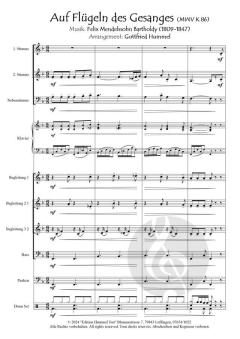 Auf Flügeln des Gesanges von Felix Mendelssohn Bartholdy 