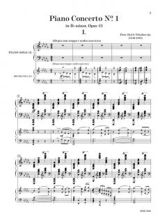 Concerto No. 1 in B-flat Minor, op. 23 von Pjotr Iljitsch Tschaikowski 