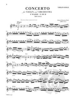 Violin Concerto No. 1 In A Minor & No. 2 In E Major von Johann Sebastian Bach im Alle Noten Shop kaufen