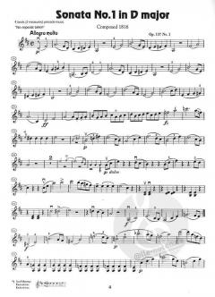 3 Sonatinas op. 137 von Franz Schubert 