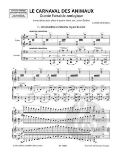 Der Karneval der Tiere von Camille Saint-Saëns 