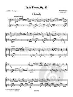 Lyric Pieces op. 43 von Edvard Grieg 