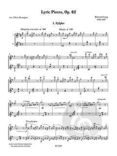 Lyric Pieces op. 62 von Edvard Grieg 