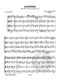 Badinerie BWV 1067 von Johann Sebastian Bach 