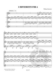 3 Movements For 4 von William Beauvais 