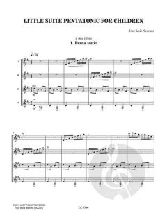 Little Suite Pentatonic for Children von José-Luis Narvaez 