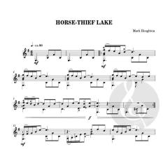 25 Sketches - Horse-Thief Lake von Mark Houghton 