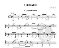 3 Glissades von Yves Carlin 