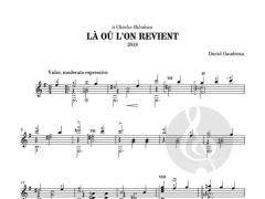 Là Où L'On Revient von David Gaudreau 