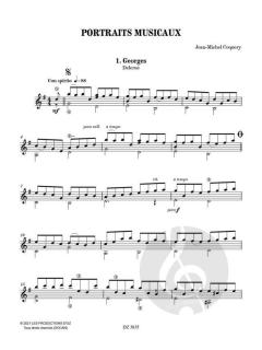 Portraits Musicaux 1 von Jean-Michel Coquery 
