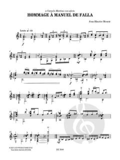 Hommages À Manuel De Falla et Erik Satie von Jean-Maurice Mourat 