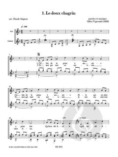 3 chansons von Gilles Vigneault 