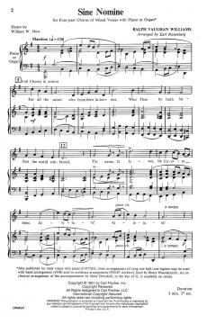 Sine Nomine (Ralph Vaughan Williams) 