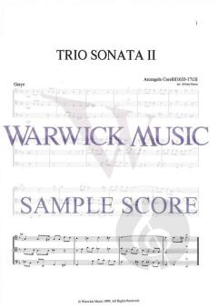 Trio Sonata No. 2 von Arcangelo Corelli 