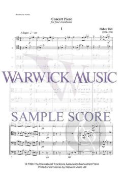 Concert Piece von Fisher Tull 