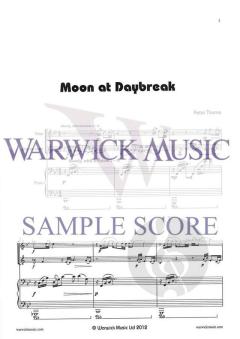 Moon at Daybreak von Peter Thorne 