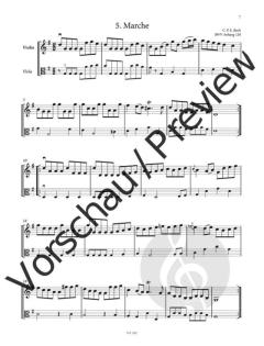 Notenbüchlein für Anna Magdalena Bach von Johann Sebastian Bach 