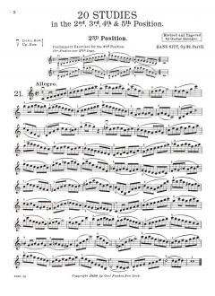Studies For Violin Op. 32 Part 2 von Hans Sitt im Alle Noten Shop kaufen