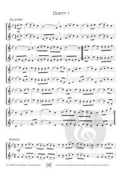 6 kleine Duette op. 82 von François Devienne 