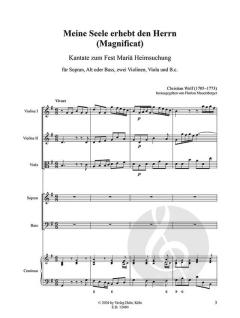 Meine Seele erhebt den Herrn - Magnificat von Christian Wolf 