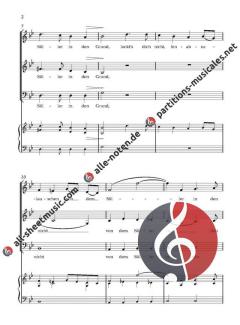 Chorlieder 2: Gartenlieder op. 3 von Fanny Hensel 
