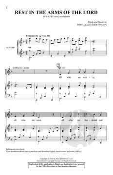 Rest In The Arms Of The Lord von Joshua Metzger (Download) 