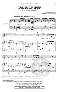 And So We Sing! von Joseph M. Martin (Download) 