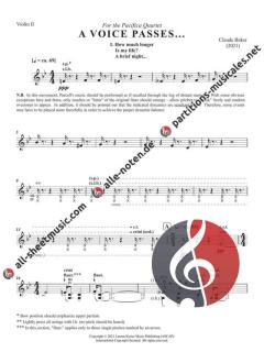 A Voice Passes von Claude Baker 