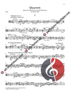 Streichquartett Nr. 3 op. 19 von Alexander von Zemlinsky 
