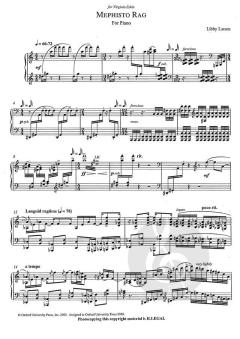 Mephisto Rag von Libby Larsen (Download) 