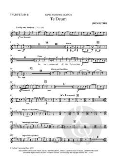 Te Deum von John Rutter (Download) 