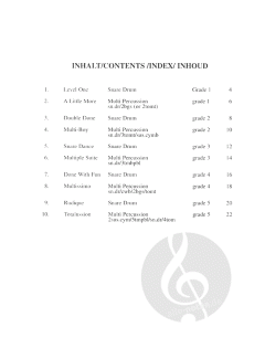 10 Solos for Percussion von Gert Bomhof 