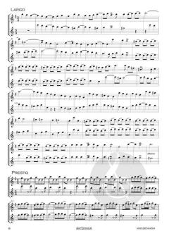12 Sonaten Band 3: Sonaten 9-12 von Giuseppe Sammartini 