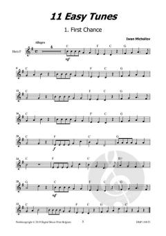 11 Easy Tunes von Iwan Michailov 