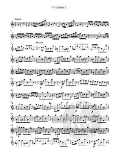 12 Fantasias von Georg Philipp Telemann 