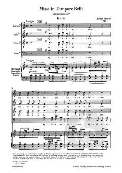 Missa in Tempore Belli Hob. XXII:9 von Joseph Haydn 