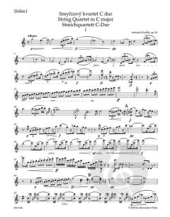 Streichquartett Nr. 11 C-Dur op. 61 von Antonín Dvořák 