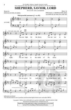 Shepherd, Savior, Lord von Douglas Nolan (Download) 