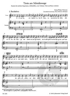 Tirsis am Scheidewege von Georg Philipp Telemann 