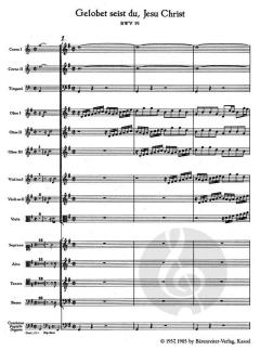 Gelobet seist du, Jesu Christ von Johann Sebastian Bach 
