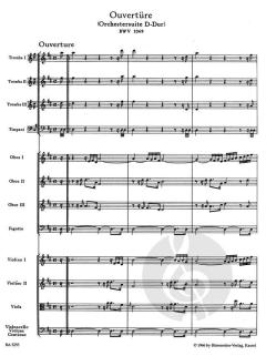 Ouvertüre in D-Dur BWV 1069 von Johann Sebastian Bach 