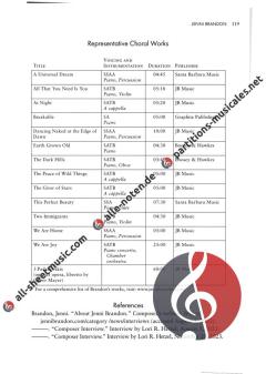 Choral Repertoire by Women Composers 