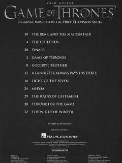 Game of Thrones von Ramin Djawadi 