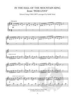 Easy-To-Play in the Hall of the Mountain King for Piano von Edvard Grieg 