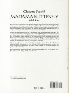 Madama Butterfly von Giacomo Puccini 