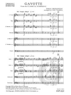 Gavotte von Sergei Sergejewitsch Prokofjew 