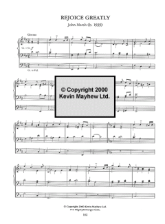 Short and Easy Organ Collection 