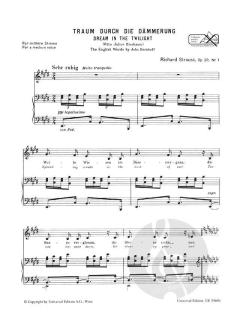 Lieder-Album 2 von Richard Strauss 