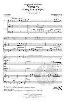 Vincent (Starry, Starry Night) von Don McLean 